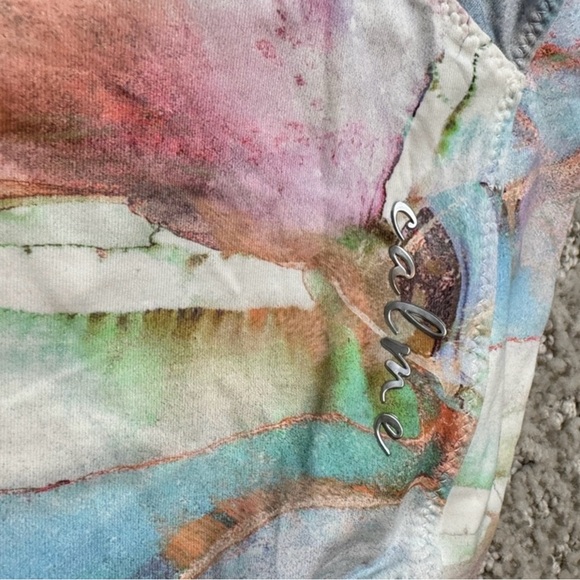 Johnny Was Calme Marble bikini set with swim top - Picture 16 of 16